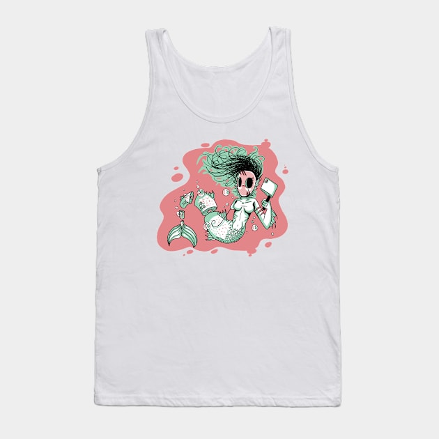 Slasher Mermaid 2 Tank Top by Bat13SJx